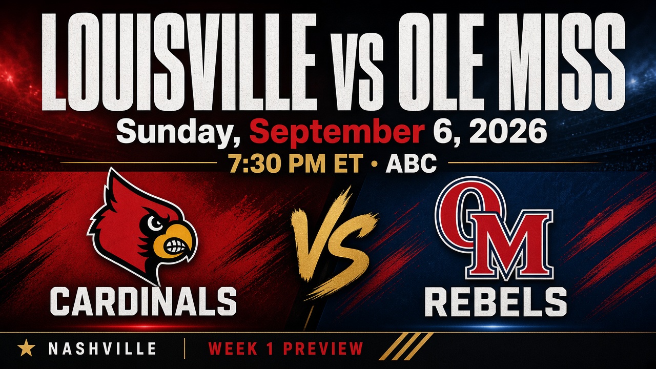 Louisville vs Ole Miss preview β Sunday September 6 2026