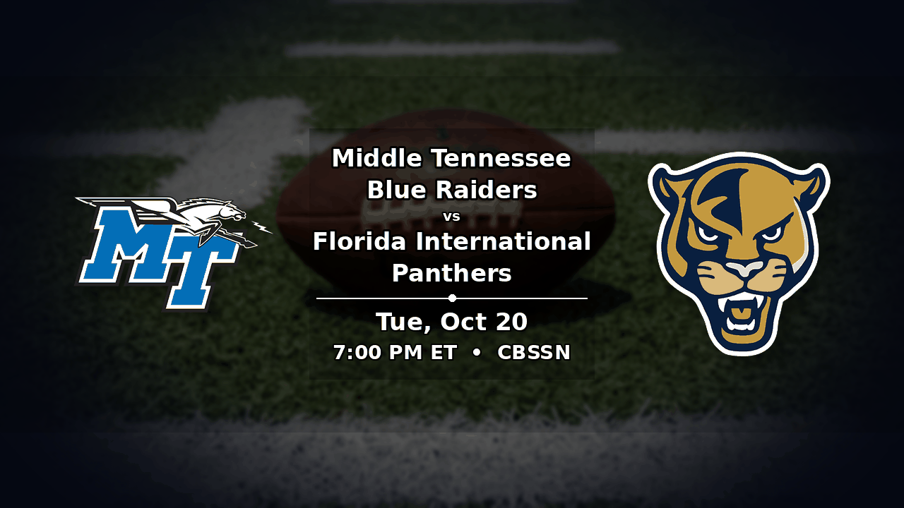 Middle Tennessee vs FIU odds preview – Tuesday, October 20, 2026
