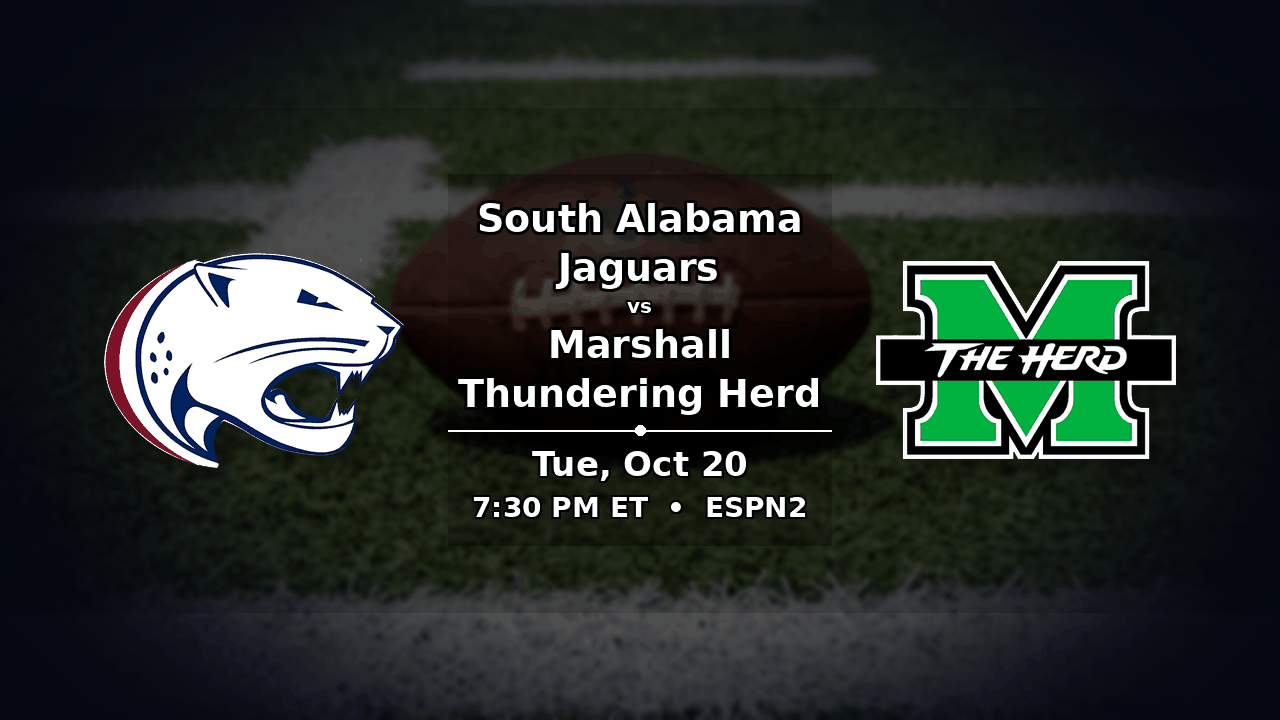 South Alabama vs Marshall odds preview – Tuesday, October 20, 2026