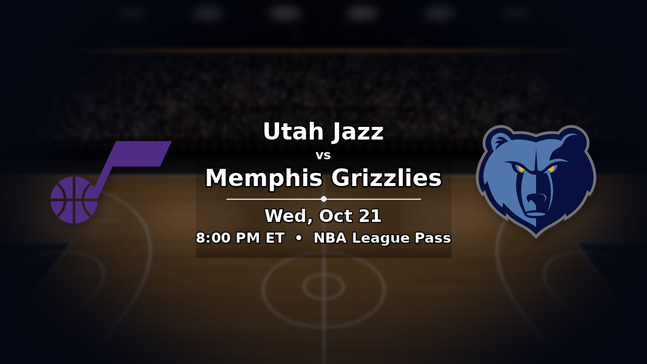 Jazz vs Grizzlies odds preview – October 21, 2026