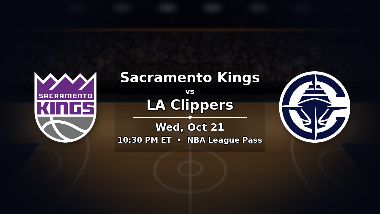 Kings vs Clippers odds preview – October 21, 2026