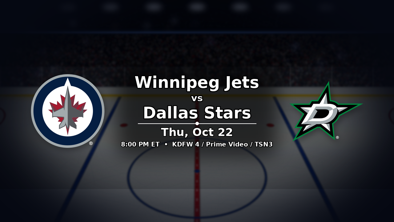 Jets vs Stars odds preview – October 22, 2026
